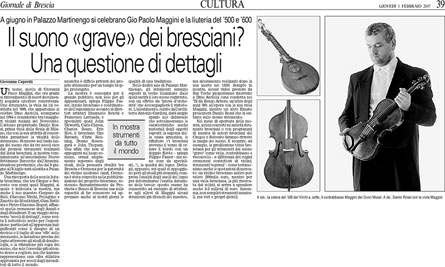 Articolo dal Giornale di Brescia