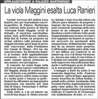 Articolo dal Giornale di Brescia