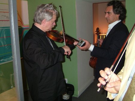 Marco Fornaciari with Emanuele Beschi